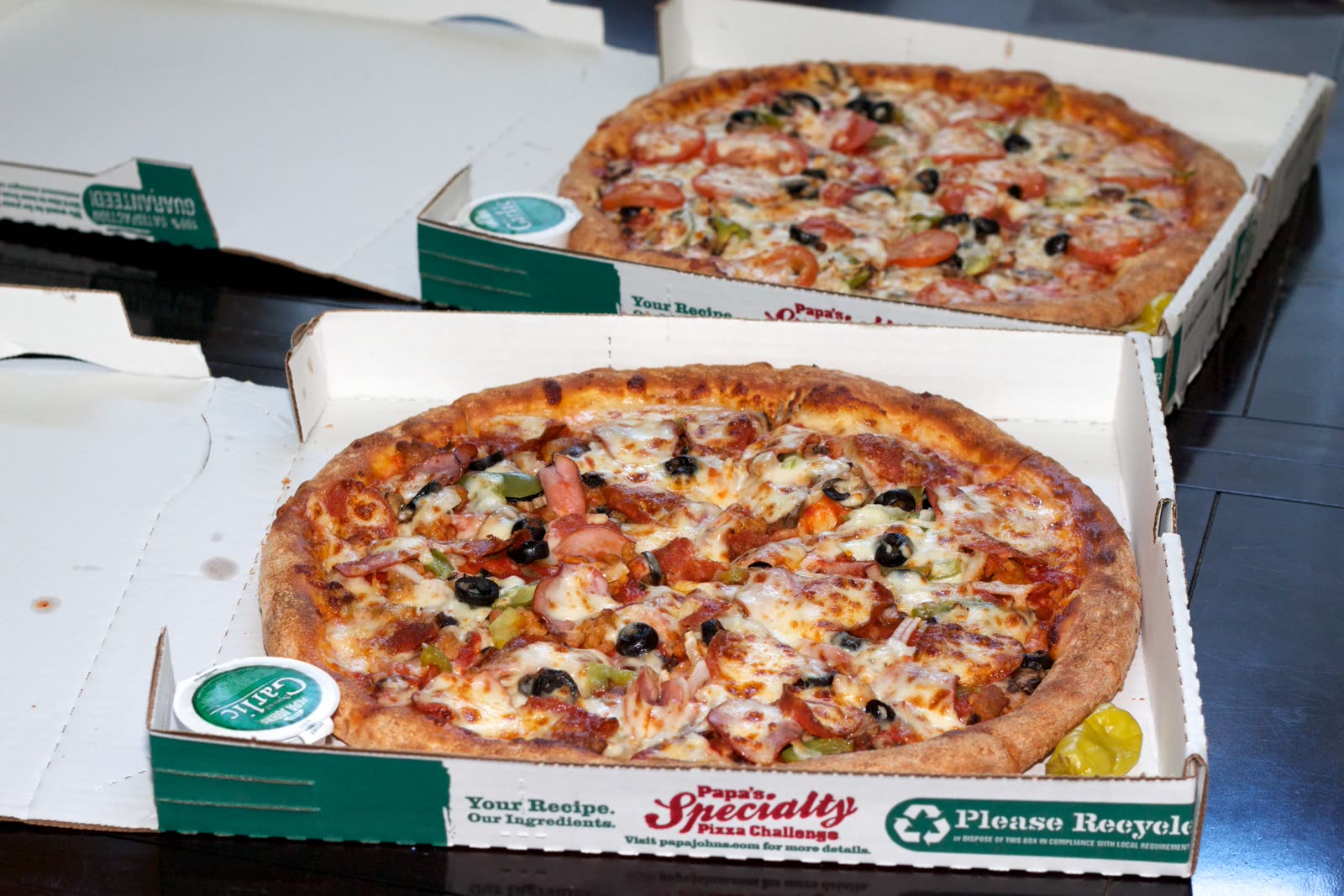 The original photo of the two pizzas Laszlo Hanyecz bought for 10,000 BTC on May 22, 2010